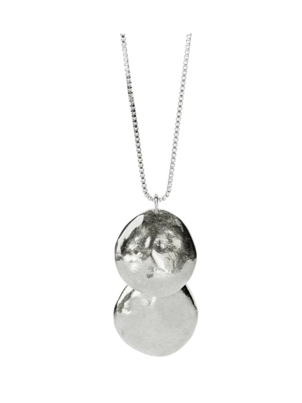 Amanda Hunt Terra Drop Necklace Silver